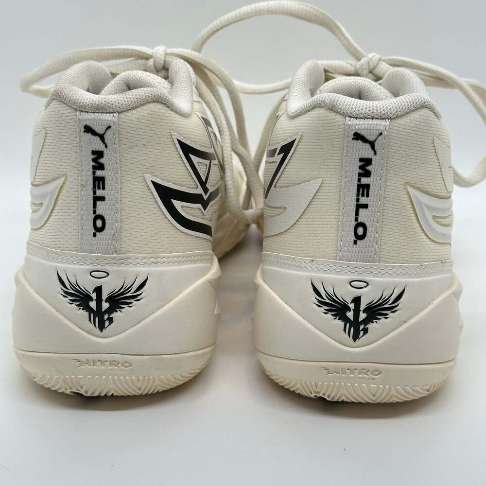 Puma MB.02 Jr Whispers Ivory & Black LaMelo Youth Size 6 - Picture 5 of 11